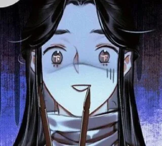 🩸 emoji 谢怜. Mᴀɴʜᴜᴀ. (@Hol4low). Telegram sticker 20 of 115