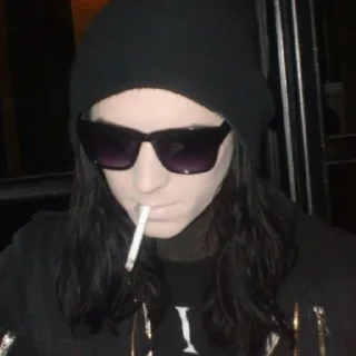 🚬 emoji Motionless in White Telegram sticker 13 of 76