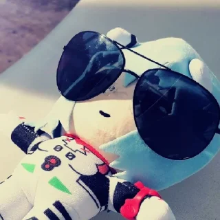 😎 emoji Аянами на все случаи жизни Telegram sticker 16 of 20