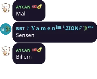 🛌 emoji @Yamen059 @BrendUserBot Paketi 1 Telegram sticker 6 of 42
