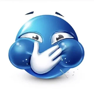 😂 emoji синие ебальчики Telegram sticker 6 of 27