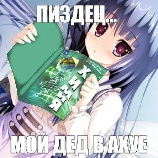 Sticker from кидаю шпак
