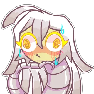 😳 emoji Gary the tapeworm @ewwwabug Telegram sticker 17 of 71