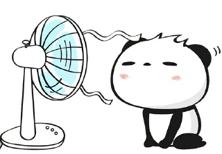💨 emoji Little panda @Weempire @keiriststicks Telegram sticker 15 of 25