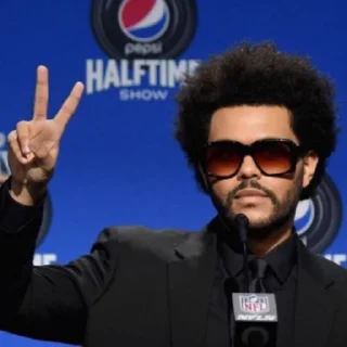 😎 emoji the weeknd Telegram sticker 20 of 119