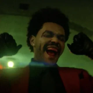 🙃 emoji the weeknd Telegram sticker 14 of 119