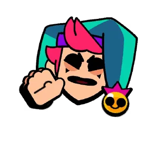 👏 emoji Chester Pins @BrawlStarsStik Telegram sticker 6 of 15