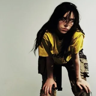 🌟 emoji billie eilish random Telegram sticker 5 of 15