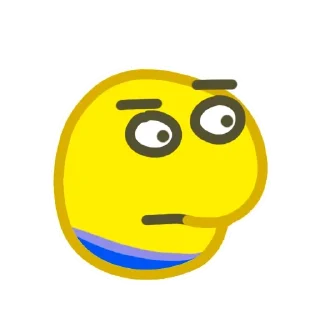 😐 emoji ЧВК "КУЗЯ ЛАКОМКИН" - @CHVKuzya34 Telegram sticker 3 of 20