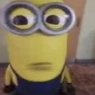 Sticker from minion religion