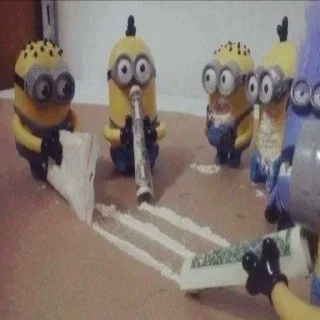 Sticker from minion religion