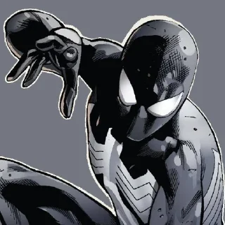 🌟 emoji black spider-man Telegram sticker 22 of 30
