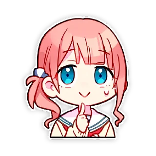 😅 emoji Project SEKAI feat. Hatsune Miku UNOFFICIAL PACK Telegram sticker 10 of 15