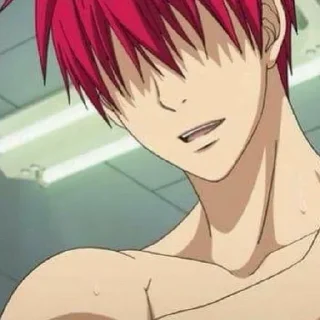 🥵 emoji Seijuro Akashi | special for absolute M. Telegram sticker 5 of 54