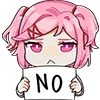 💖 emoji DDLC By: @Arad02mine Telegram sticker 21 of 46