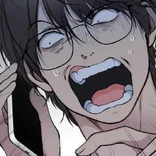 😱 emoji Загублений у хмарі Telegram sticker 19 of 120