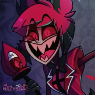 📻 emoji alastor-hazbin hotel | @Hazhell00 | ➡️ @Ctikerubot Telegram sticker 6 of 61