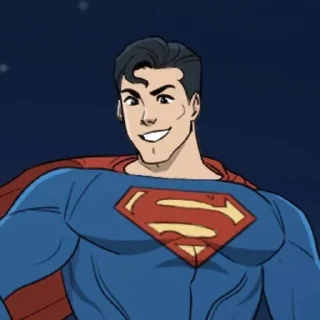 Sticker from Superman