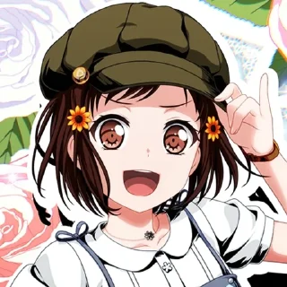 Sticker from @pivasikchan ≈ bandori × p5r