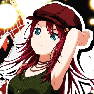 🌟 emoji @pivasikchan ≈ bandori × p5r Telegram sticker 5 of 55