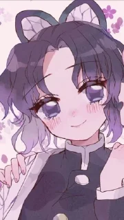 🦋 emoji Шинобу Кочо🦋💉 Telegram sticker 24 of 50