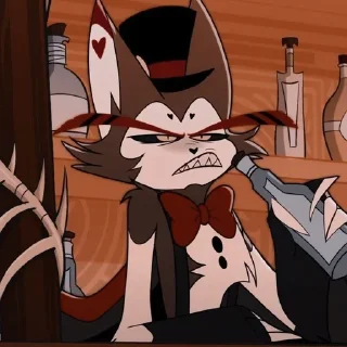 😒 emoji 𝐇𝐔𝐒𝐊 🥃  ┆  @angelydust Telegram sticker 16 of 55