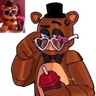 🤨 emoji Фнаф ➡️ @Ctikerubot Telegram sticker 1 of 50