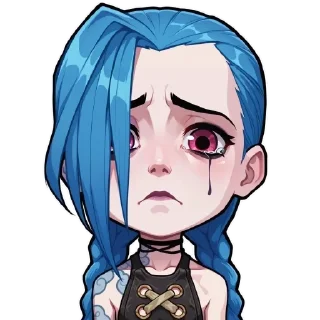 🥲 emoji JINX pack by Jack_Vodogrey Telegram sticker 7 of 83
