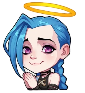 😇 emoji JINX pack by Jack_Vodogrey Telegram sticker 17 of 83