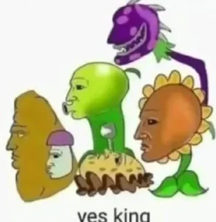 🌟 emoji @Espevika Дэйв Plants vs zombi Telegram sticker 11 of 11