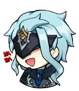 💫 emoji Fatui Genshin Impact @novellasbots Telegram sticker 6 of 27