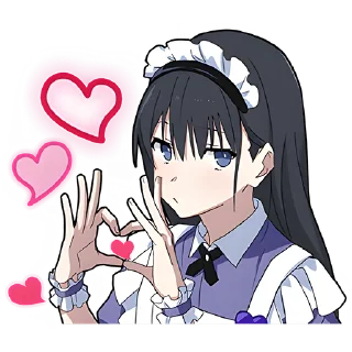 ❤️ emoji Кудере-кун @nyasticks Telegram sticker 11 of 41
