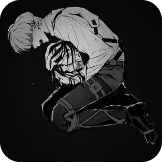🥺 emoji Eren yeger :: Telegram sticker 20 of 20