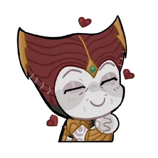 🥰 emoji @Black_Rubus (MKStickers) Telegram sticker 7 of 26