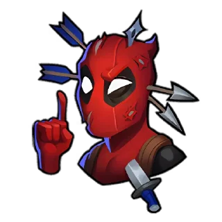 🫡 emoji Marvel Snap Emotes Stickers Pt. 1 Telegram sticker 17 of 90