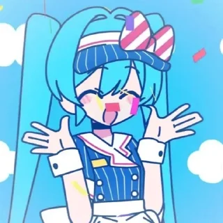 ☁️ emoji ᡴꪫ‎ ִֶָ 𝐇𝐀𝐓𝐒𝐔𝐍𝐄 𝐌𝐈𝐊𝐔 ִֶָ ᡴꪫ‎ 𝐌 Telegram sticker 13 of 50