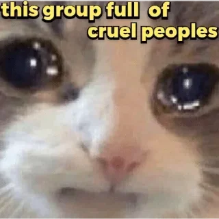 😿 emoji @PURRFECT_HUMAN's Pack Telegram sticker 4 of 97