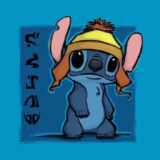 ☃️ emoji Эра Стича Telegram sticker 4 of 17