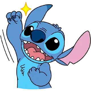 🥳 emoji Stitch Telegram sticker 11 of 40