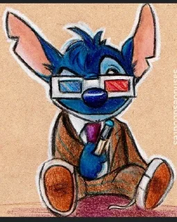 😎 emoji Эра Стича Telegram sticker 2 of 17