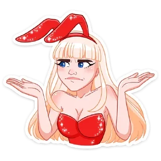 🤷‍♀️ emoji Каталина  @TgSticker Telegram sticker 9 of 48