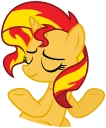 🤗 emoji Sunset Shimmer Telegram sticker 9 of 86