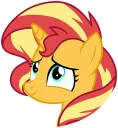 🙂 emoji Sunset Shimmer Telegram sticker 7 of 86