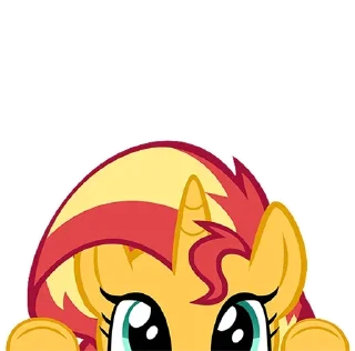 👀 emoji Sunset Shimmer ➩ @Earth928B Telegram sticker 16 of 25