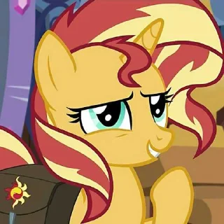 Sticker from Sunset Shimmer