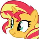 😶 emoji Sunset Shimmer Telegram sticker 23 of 86