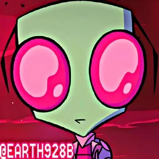 🌟 emoji Invader Zim • @Earth928B Telegram sticker 1 of 40