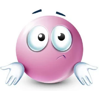 Sticker from Pink emoji face