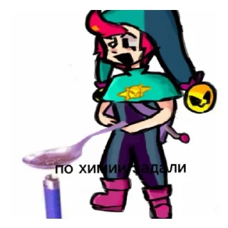 Sticker from Честер лох