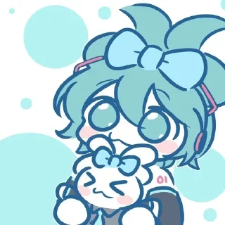 Sticker from [ Miku ] ˚₊· ͟͟͞͞➳❥ @bezdomnyefei 𖥔 ݁ ˖